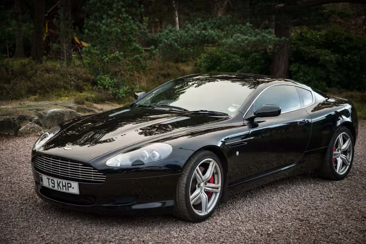 Aston Martin DB9 wedding car for hire