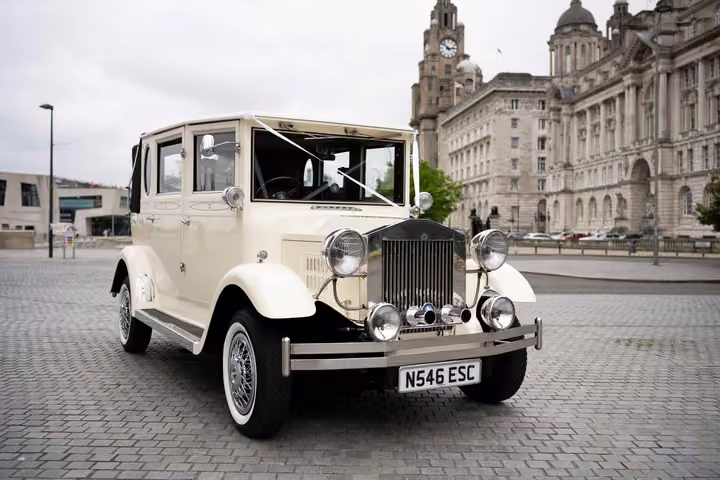 Century Imperial wedding car for hire
