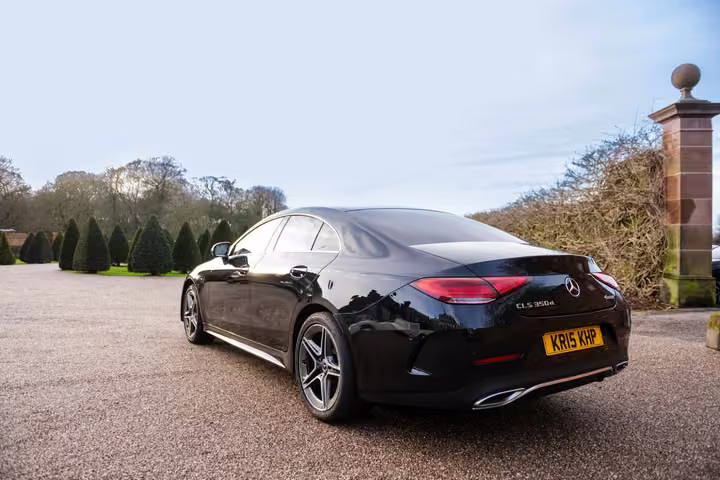 Mercedes CLS wedding car for hire